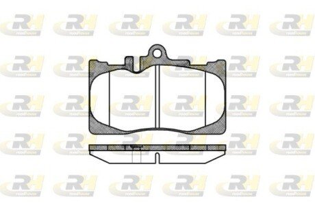 Передні тормозні (гальмівні) колодки roadhouse 289000