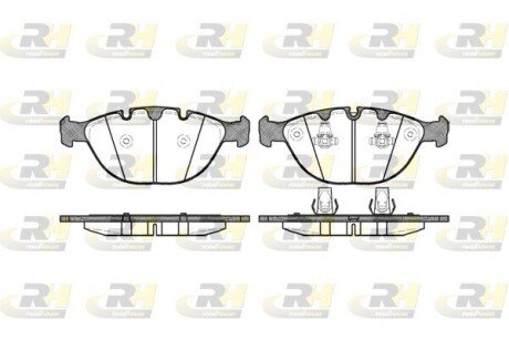 Передние тормозные колодки roadhouse 295800