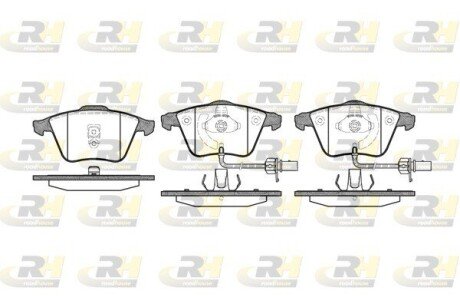 Передні тормозні (гальмівні) колодки roadhouse 296402 на Ауди А6 с5