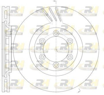Передний тормозной диск roadhouse 6100010