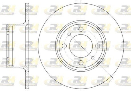 Передний тормозной диск roadhouse 615600