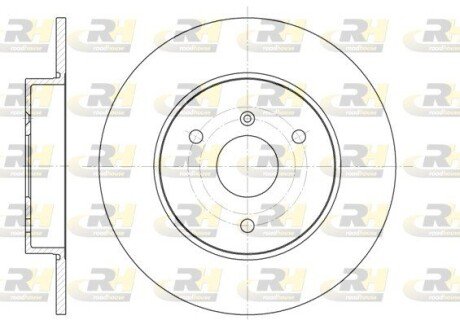 Передний тормозной диск roadhouse 661700