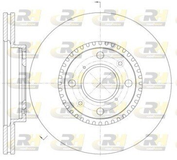 Гальмівний диск roadhouse 6100210