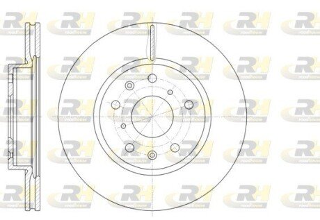 Гальмівний диск roadhouse 6101810