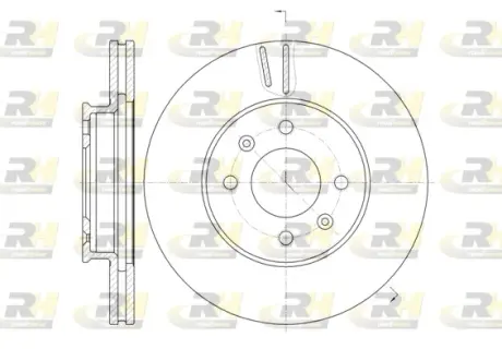 Тормозной диск roadhouse 6102310
