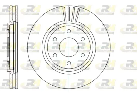 Гальмівний диск Roadhouse 6103710