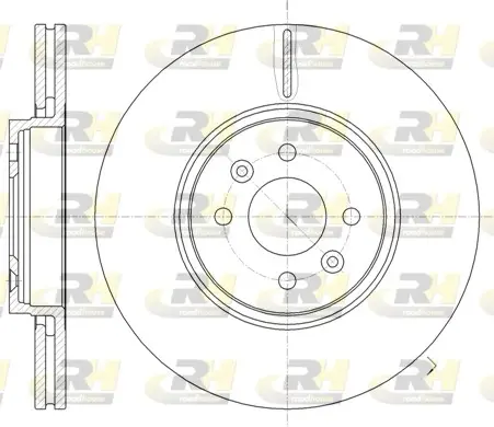 Тормозной диск roadhouse 6104910