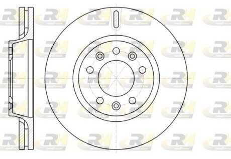 Гальмівний диск roadhouse 6105210