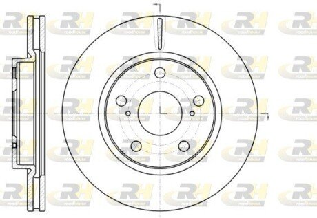 Гальмівний диск roadhouse 6107710