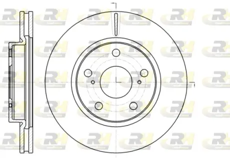 Гальмівний диск Roadhouse 6107710