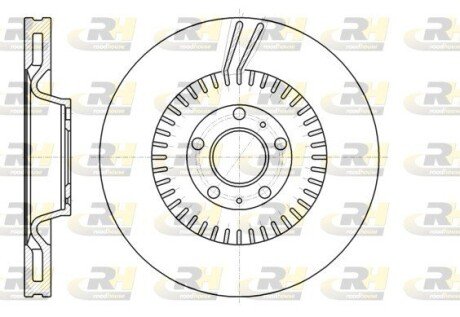 Гальмівний диск roadhouse 6115410
