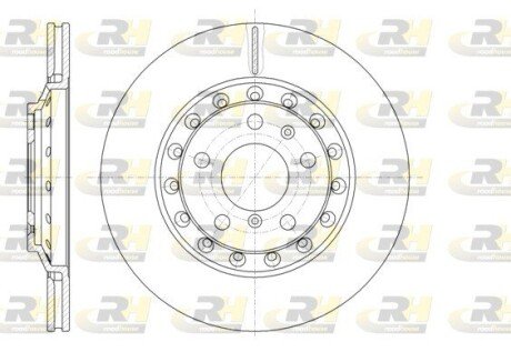 Гальмівний диск roadhouse 6115510 на Фольксваген Фаэтон