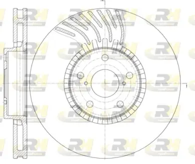 Тормозной диск roadhouse 6117910 Лексус Gs350
