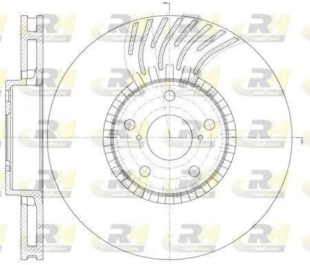 Тормозной диск roadhouse 6117911