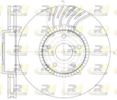 Гальмівний диск roadhouse 6117911 на Лексус Gs350