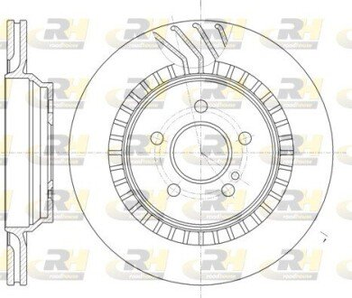 Гальмівний диск roadhouse 6118710