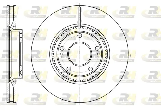 Тормозной диск roadhouse 6121710