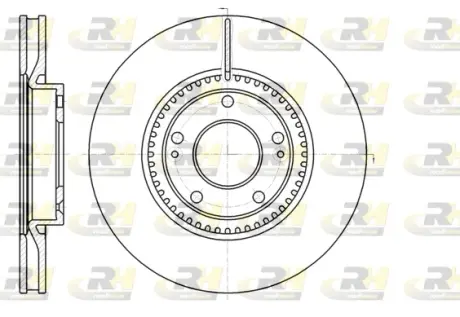Тормозной диск roadhouse 6121710
