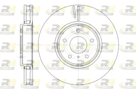 Тормозной диск roadhouse 6124410 Infiniti Q