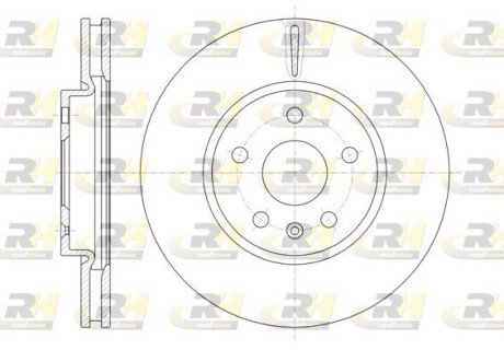 Гальмівний диск roadhouse 6128610