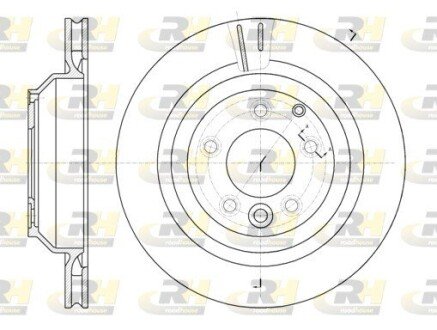 Гальмівний диск roadhouse 6130210