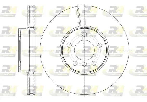 Тормозной диск roadhouse 6130710
