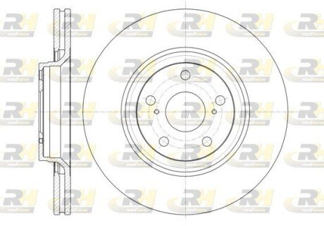 Гальмівний диск roadhouse 6132910