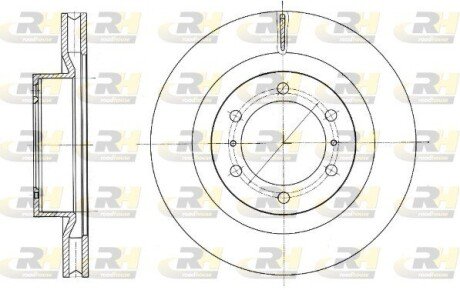 Гальмівний диск roadhouse 6133110