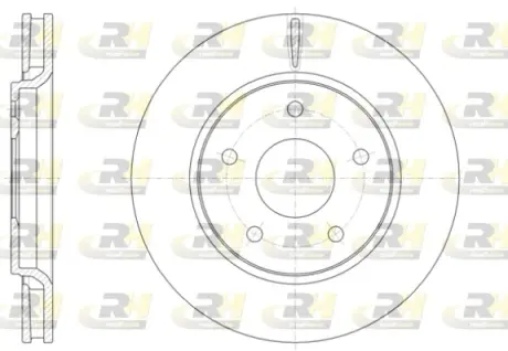 Тормозной диск roadhouse 6139310 Крайслер (Гранд) вояджер