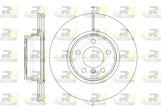 Тормозной диск roadhouse 6145210