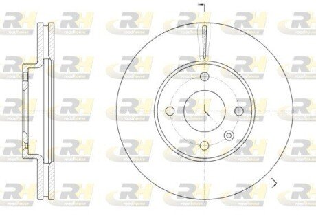 Гальмівний диск roadhouse 6145610