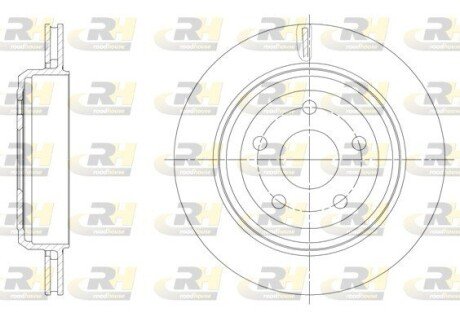 Гальмівний диск roadhouse 6151310