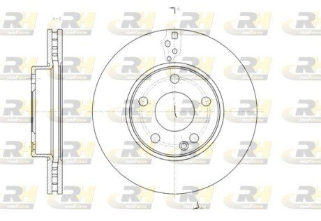 Тормозной диск roadhouse 6152110 на Мерседес W176