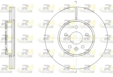 Тормозной диск roadhouse 6153410