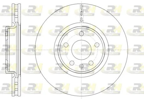 Тормозной диск roadhouse 6154310