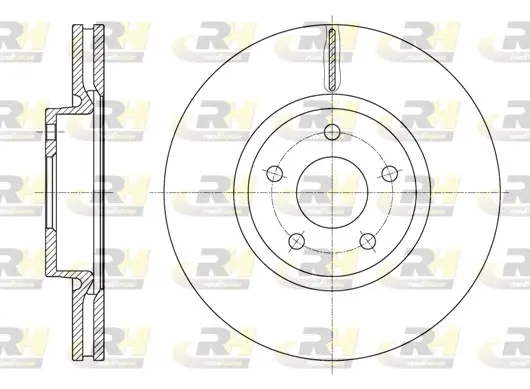 Тормозной диск roadhouse 6156210