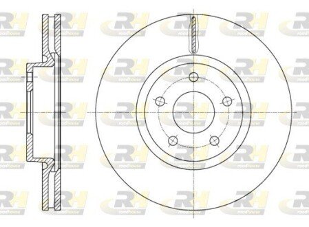 Тормозной диск roadhouse 6156210 на Форд Мондео 4