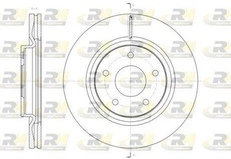 Гальмівний диск roadhouse 6158010