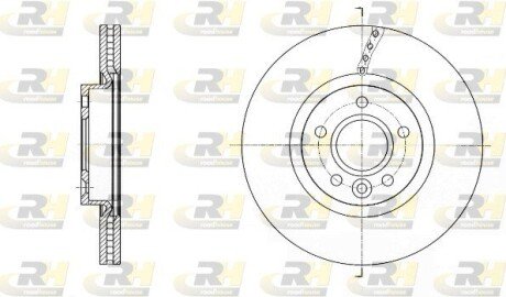 Гальмівний диск roadhouse 6158910