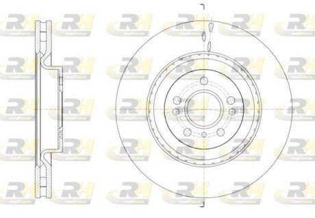 Тормозной диск roadhouse 6163410 на Мерседес M-Class w166