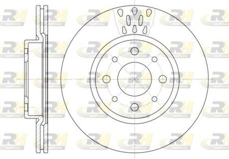 Тормозной диск roadhouse 618910
