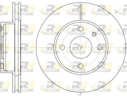 Гальмівний диск roadhouse 621510
