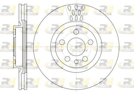 Гальмівний диск roadhouse 630511
