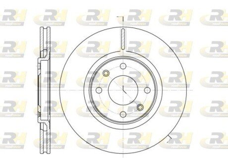 Тормозной диск roadhouse 630610 на Ситроен Ксантия