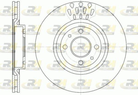 Гальмівний диск roadhouse 631510