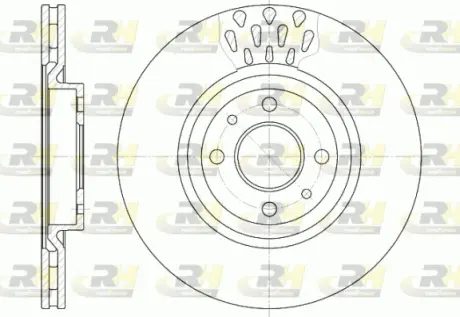 Тормозной диск roadhouse 631510
