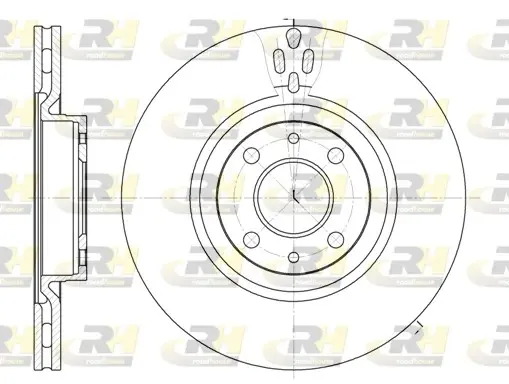 Тормозной диск roadhouse 631611