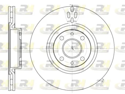 Тормозной диск roadhouse 631611