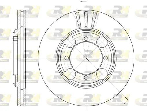 Тормозной диск roadhouse 637510