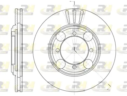 Тормозной диск roadhouse 637510 Hyundai Элантра xd